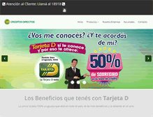 Tablet Screenshot of creditosdirectos.com.uy